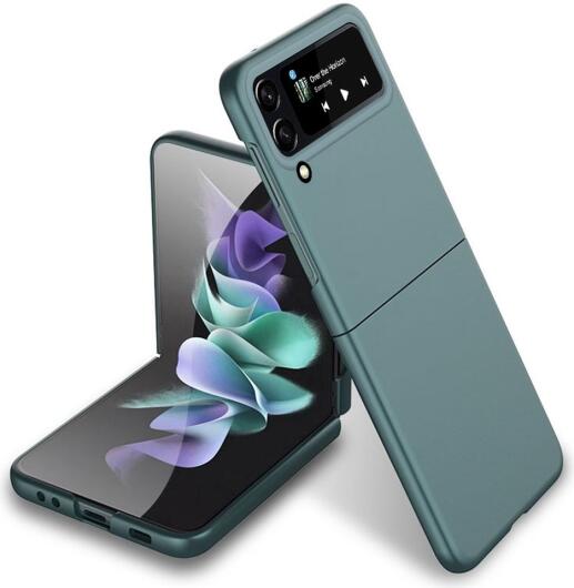Samsung Galaxy Z Flip 4 Hoesje Hard Back Cover Groen afbeelding 1