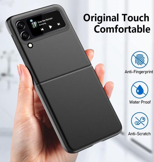 Samsung Galaxy Z Flip 4 Hoesje Hard Back Cover Groen afbeelding 5