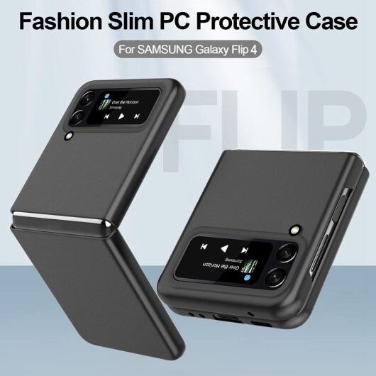 Samsung Galaxy Z Flip 4 Hoesje Hard Back Cover Groen afbeelding 7