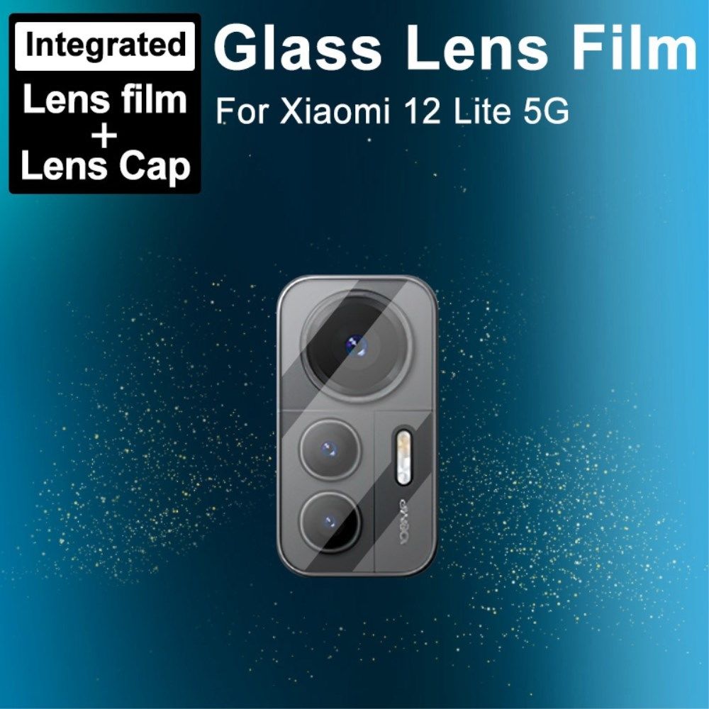 Imak Xiaomi 12 Lite Camera Lens Protector Tempered Glass + Lens Cap afbeelding 2