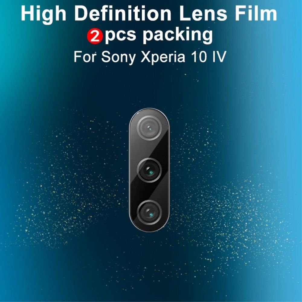 Imak Sony Xperia 10 IV Camera Lens Protector Tempered Glass (2-Pack) afbeelding 7