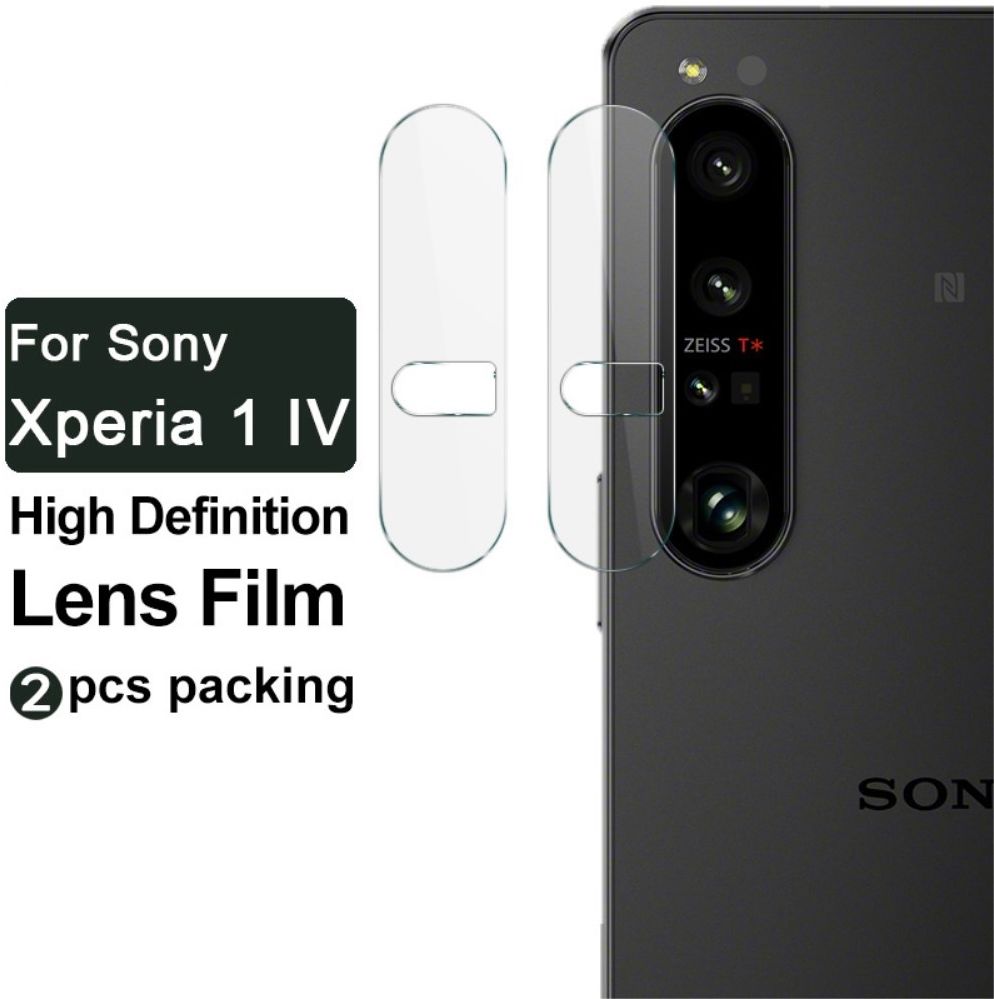 Imak Sony Xperia 1 IV Camera Lens Protector Tempered Glass (2-Pack) afbeelding 2