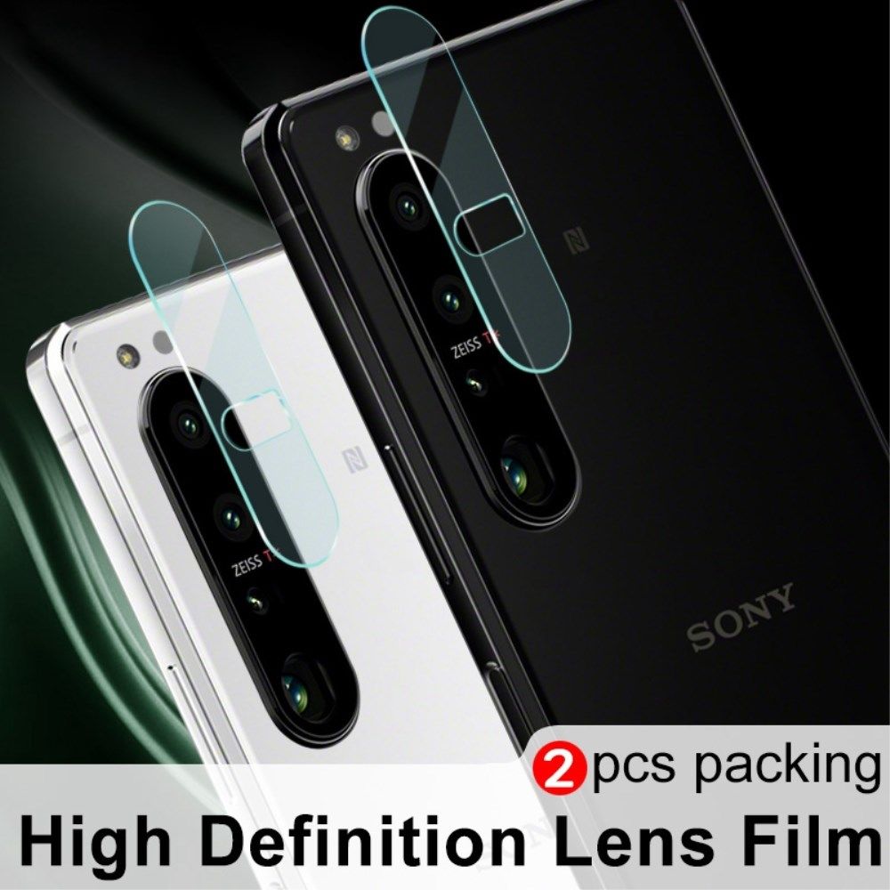Imak Sony Xperia 1 IV Camera Lens Protector Tempered Glass (2-Pack) afbeelding 3