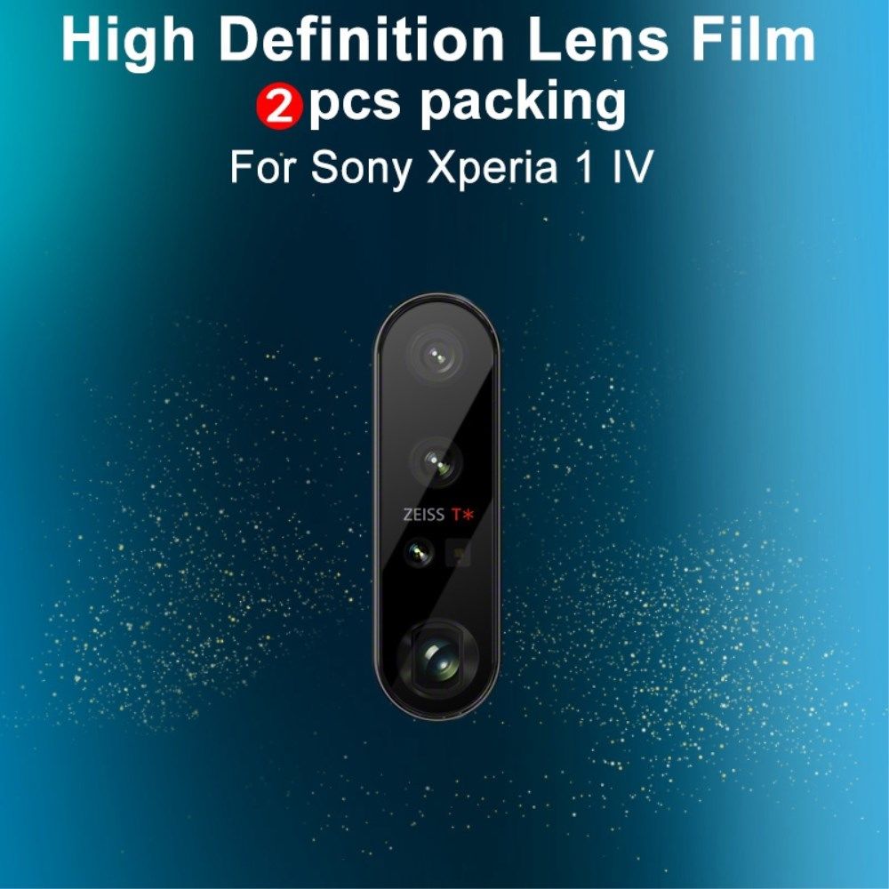 Imak Sony Xperia 1 IV Camera Lens Protector Tempered Glass (2-Pack) afbeelding 7