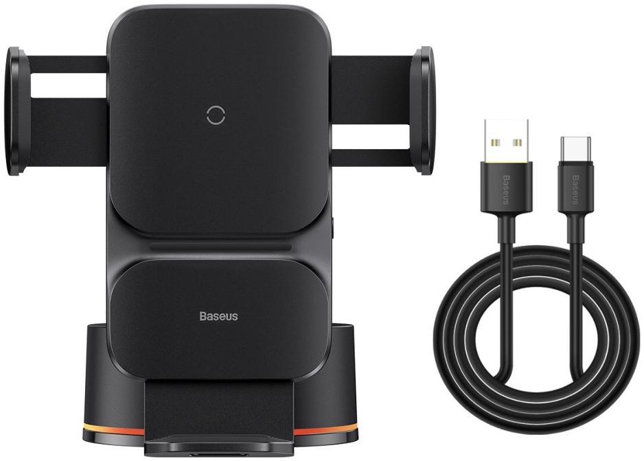 Baseus Automatisch Klemmende Telefoonhouder Auto Draadloos Opladen afbeelding 4