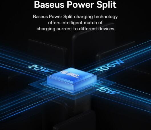 Baseus USB-C 3-in-1 Lightning/USB-C/Micro USB Kabel 100W 1.5M Zwart afbeelding 12