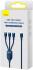 Baseus USB-C 3-in-1 Lightning/USB-C/Micro USB Kabel 100W 1.5M Blauw afbeelding 16