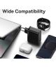 Baseus 100W Snellader Laptop/MacBook + 100W USB-C Kabel 5A 1M Zwart