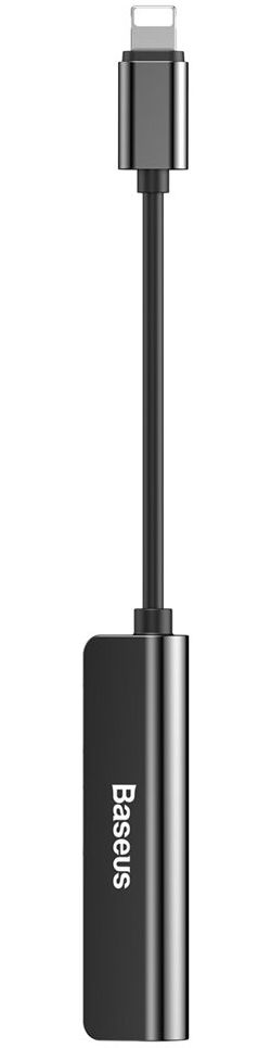Baseus L52 Adapter Lightning naar 2x Lightning en 3.5mm Jack Splitter afbeelding 14