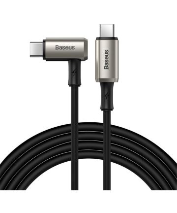 Baseus 100W USB-C Snellaad Kabel 5A 4K@60Hz Videokabel 1.5M Zwart Kabels