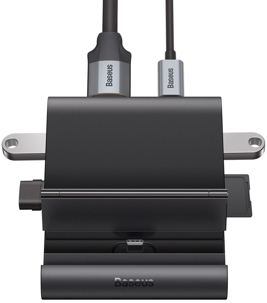 Baseus Mate USB-C Docking Station met USB/USB-C PD/HDMI/TF/SD afbeelding 4