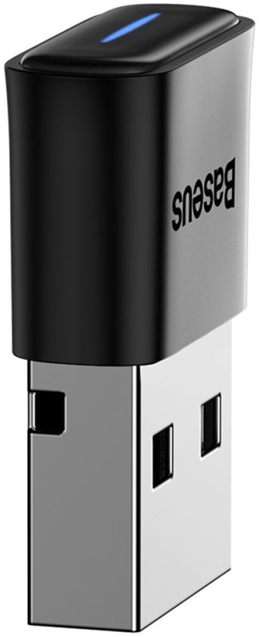 Baseus BA04 Mini Bluetooth 5.0 Receiver USB-A Adapter Dongle Zwart afbeelding 15