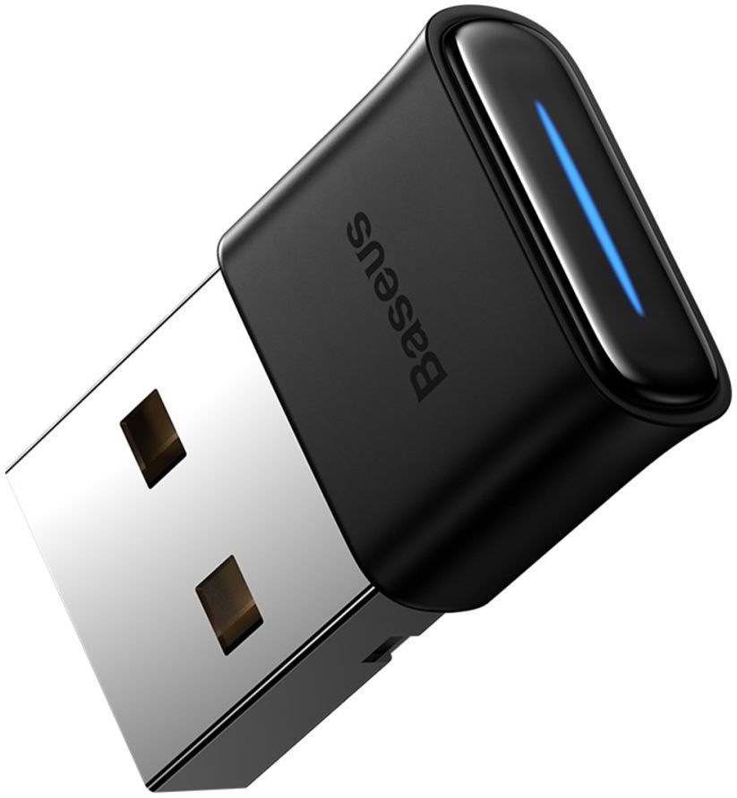 Baseus BA04 Mini Bluetooth 5.0 Receiver USB-A Adapter Dongle Zwart afbeelding 4