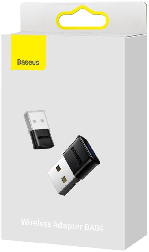 Baseus BA04 Mini Bluetooth 5.0 Receiver USB-A Adapter Dongle Zwart afbeelding 18