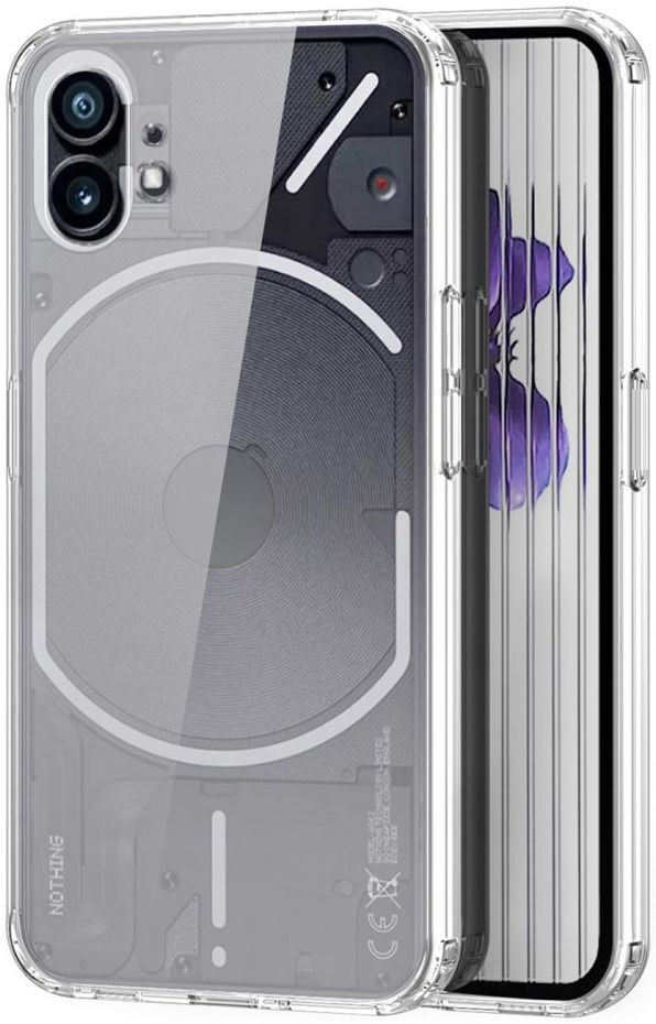 Dux Ducis Clin Series Nothing Phone (1) Hoesje Back Cover Transparant afbeelding 1