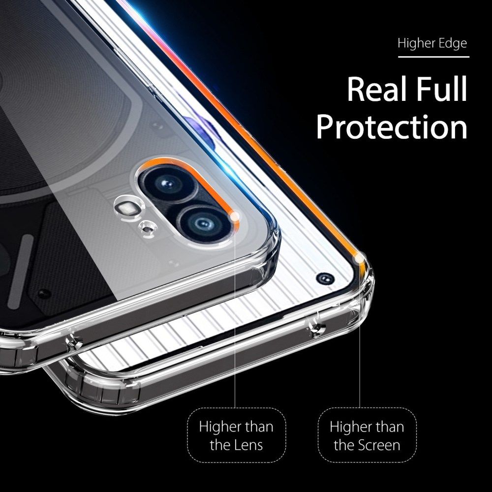 Dux Ducis Clin Series Nothing Phone (1) Hoesje Back Cover Transparant afbeelding 3