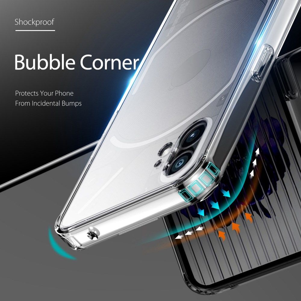 Dux Ducis Clin Series Nothing Phone (1) Hoesje Back Cover Transparant afbeelding 2