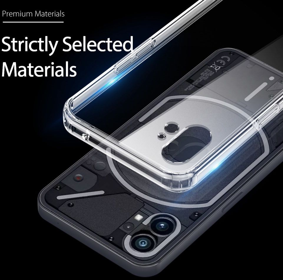 Dux Ducis Clin Series Nothing Phone (1) Hoesje Back Cover Transparant afbeelding 7