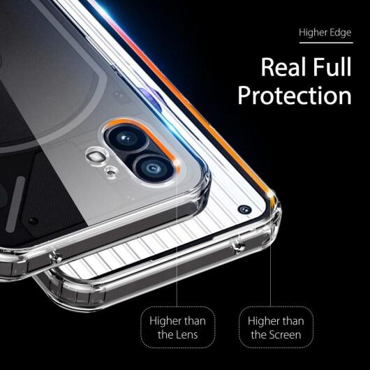 Dux Ducis Clin Series Nothing Phone (1) Hoesje Back Cover Transparant afbeelding 3