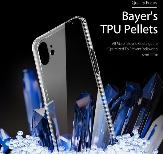 Dux Ducis Clin Series Nothing Phone (1) Hoesje Back Cover Transparant afbeelding 6