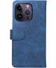 Rosso Element Apple iPhone 14 Pro Hoesje Book Cover Wallet Blauw