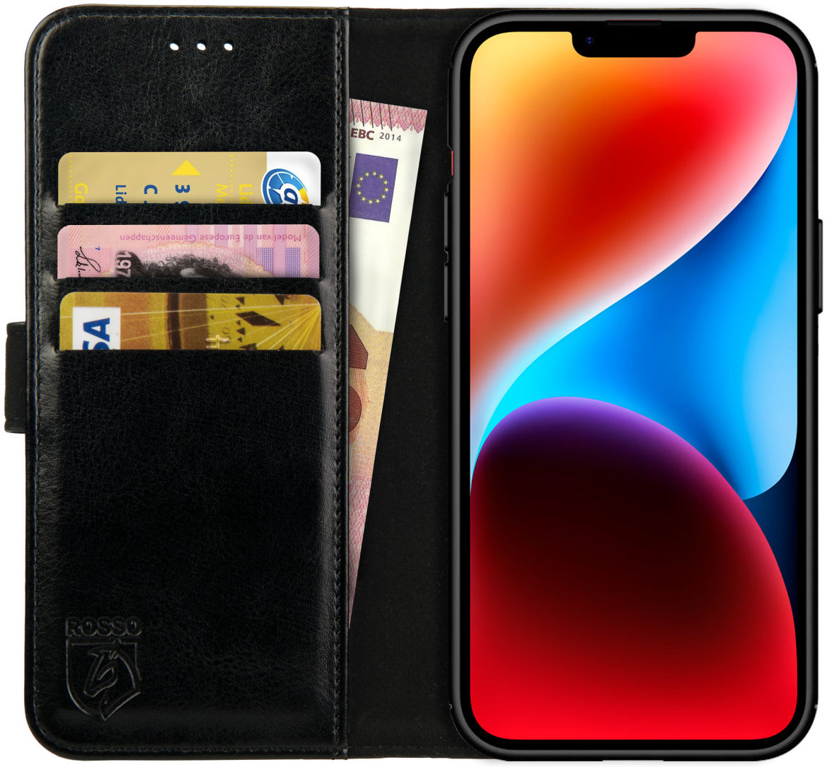 Rosso Element 2-in-1 Apple iPhone 14 Plus Hoesje Zwart afbeelding 6