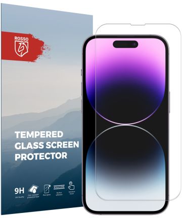 Rosso Apple iPhone 14 Pro 9H Tempered Glass Screen Protector Screen Protectors