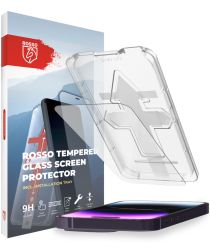 Rosso Apple iPhone 14 Pro Tempered Glass met Installatietray