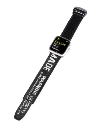Dux Ducis - Apple Watch Bandje - 1-9/SE/Ultra 49MM/45MM/44MM/42MM - Zwart/Zilver Bandjes