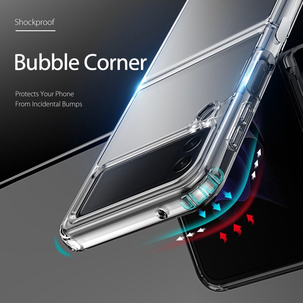 Dux Ducis Clin Samsung Galaxy Z Flip 4 Hoesje Back Cover Transparant afbeelding 2