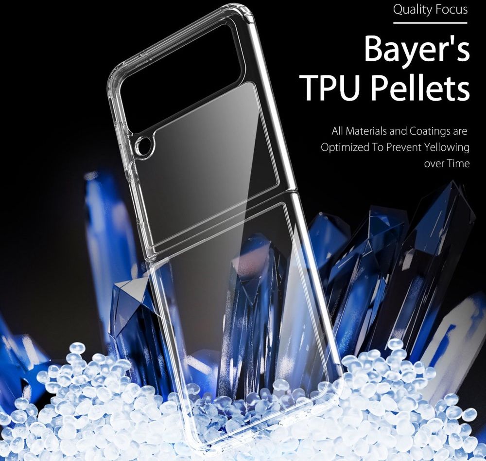 Dux Ducis Clin Samsung Galaxy Z Flip 4 Hoesje Back Cover Transparant afbeelding 5