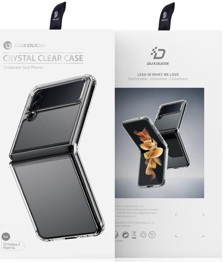 Dux Ducis Clin Samsung Galaxy Z Flip 4 Hoesje Back Cover Transparant afbeelding 9