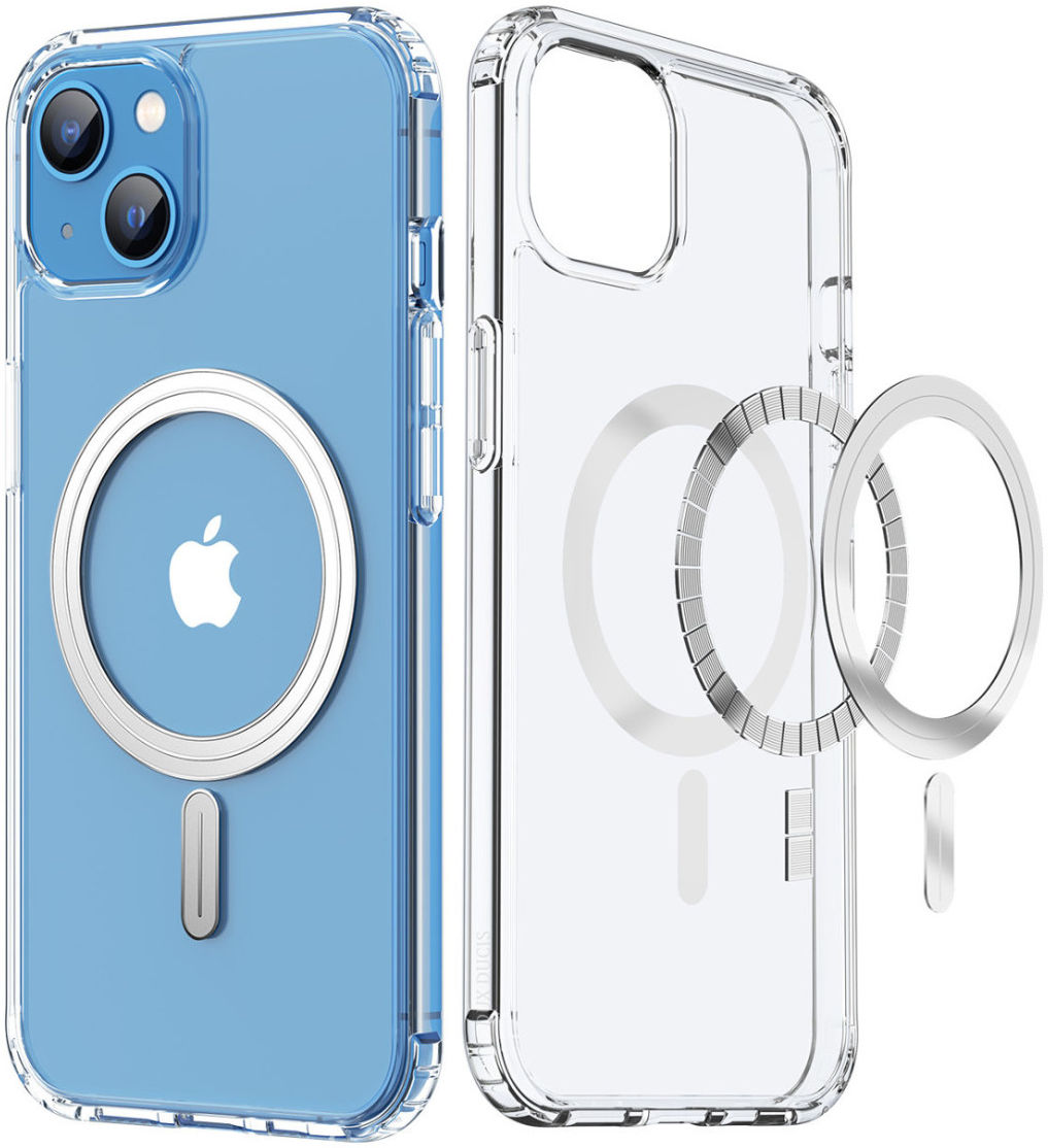 Dux Ducis Clin iPhone 14 Plus Hoesje MagSafe Back Cover Transparant afbeelding 1