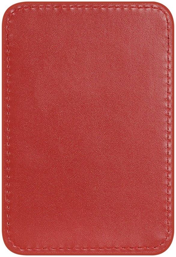 Dux Ducis Magnetische Wallet MagSafe Kaarthouder Kunstleer Rood afbeelding 9