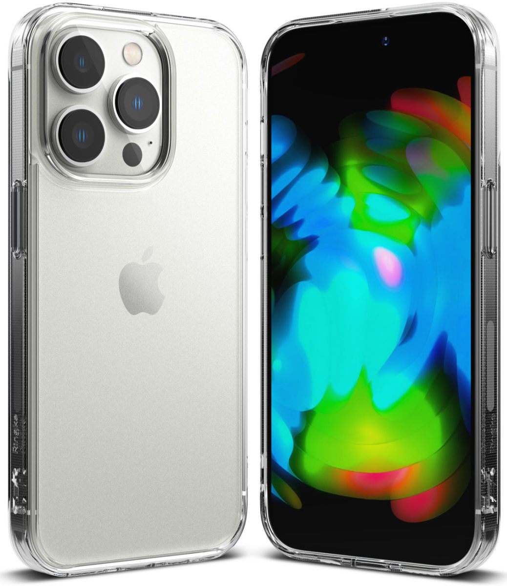 Ringke Fusion iPhone 14 Pro Max Hoesje Back Cover Matte Transparant afbeelding 4