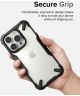 Ringke Fusion X iPhone 14 Pro Max Hoesje Back Cover Transparant Zwart
