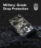 Ringke Fusion X iPhone 14 Pro Max Hoesje Back Cover Camo Zwart afbeelding 5