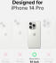 Ringke Fusion X iPhone 14 Pro Hoesje Back Cover Camo Zwart afbeelding 11