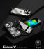 Ringke Fusion X iPhone 14 Pro Hoesje Back Cover Camo Zwart afbeelding 12