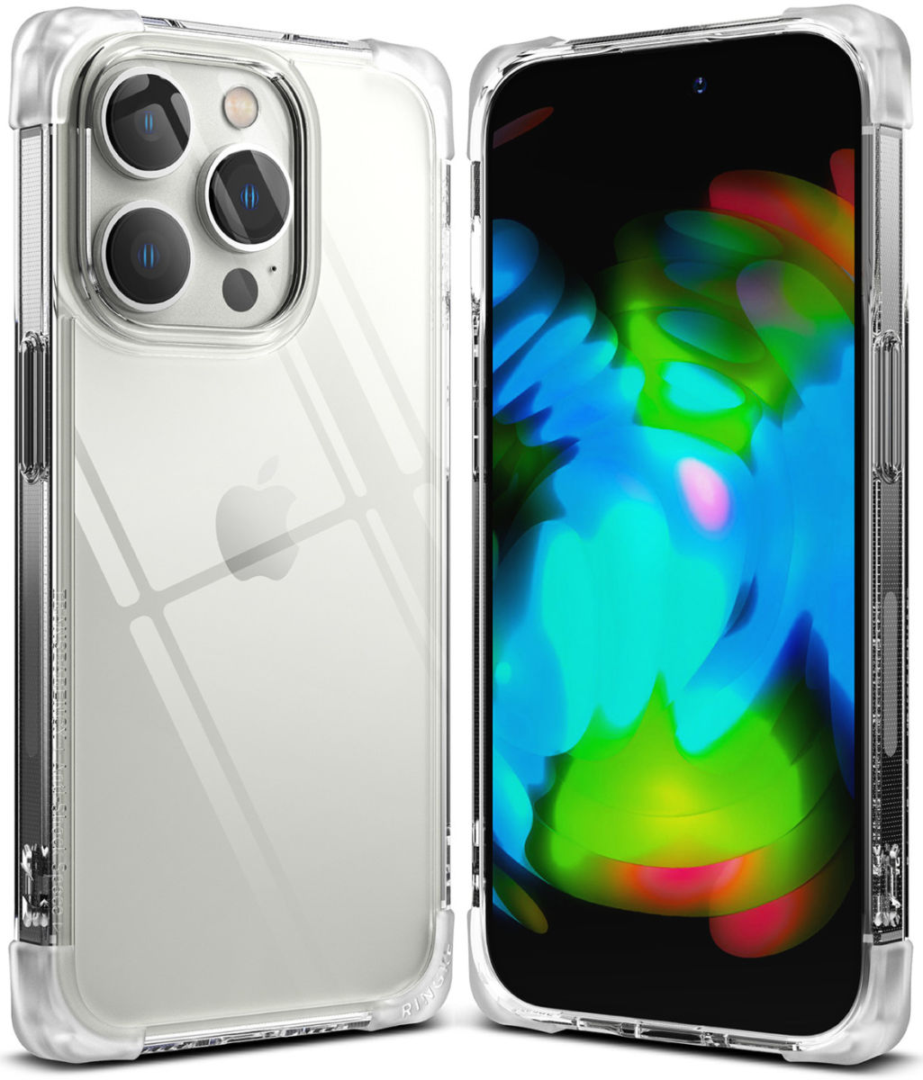 Ringke Fusion Bumper Apple iPhone 14 Pro Hoesje Transparant afbeelding 1