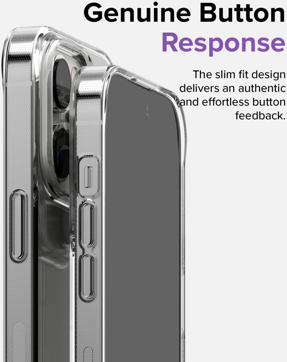Ringke Air Apple iPhone 14 Pro Hoesje Flexibel TPU Transparant afbeelding 7