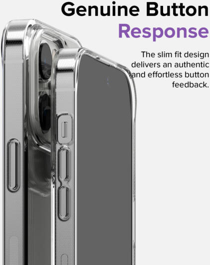 Ringke Air Apple iPhone 14 Pro Hoesje Flexibel TPU Transparant afbeelding 7
