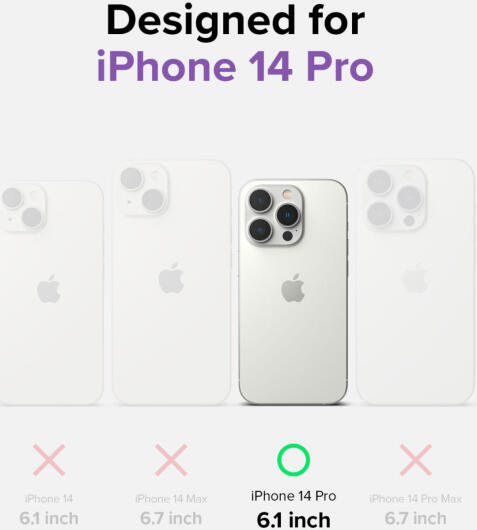 Ringke Air Apple iPhone 14 Pro Hoesje Flexibel TPU Transparant afbeelding 9