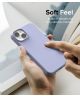 Ringke Silicone Apple iPhone 14 Plus Hoesje Back Cover Paars