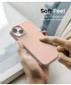 Ringke Silicone Apple iPhone 14 Plus Hoesje Back Cover Roze