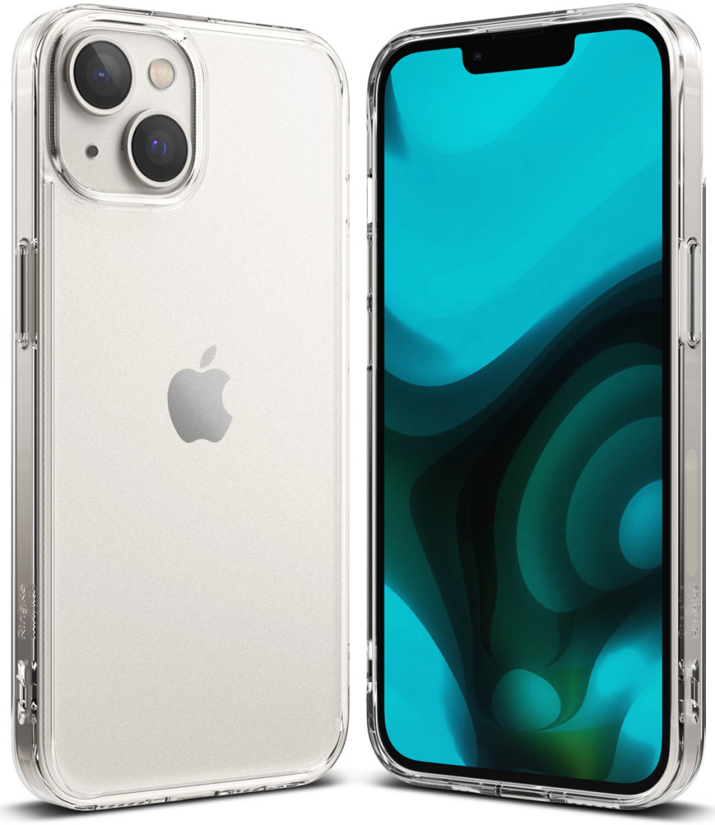 Ringke Fusion Apple iPhone 14 Hoesje Back Cover Matte Transparant afbeelding 1
