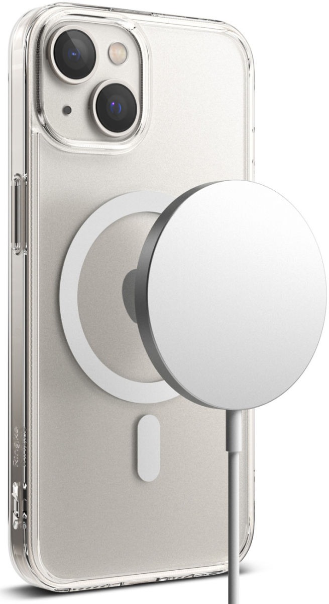 Ringke Fusion Apple iPhone 14 Hoesje MagSafe Matte Transparant afbeelding 4