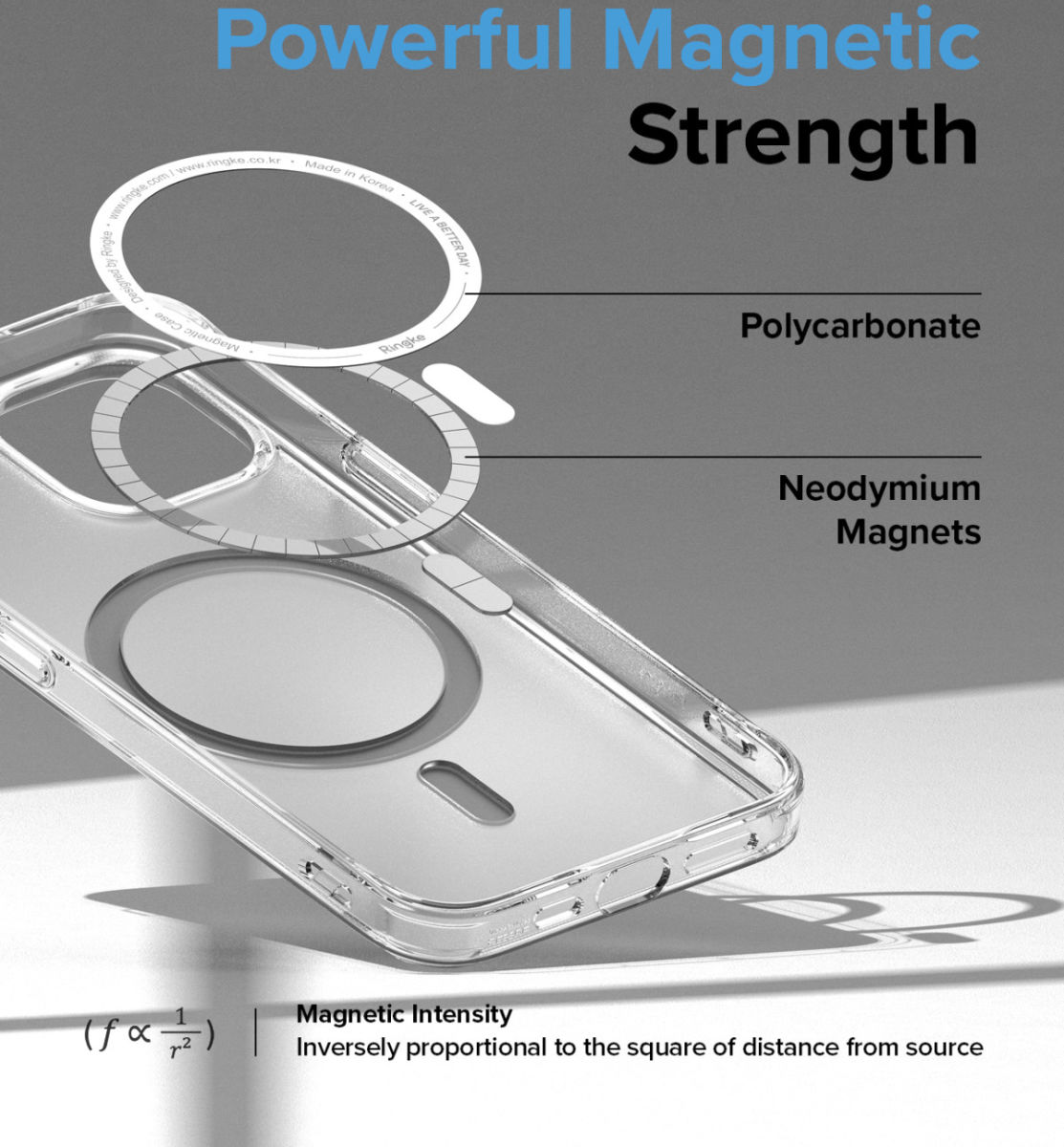 Ringke Fusion Apple iPhone 14 Hoesje MagSafe Matte Transparant afbeelding 7