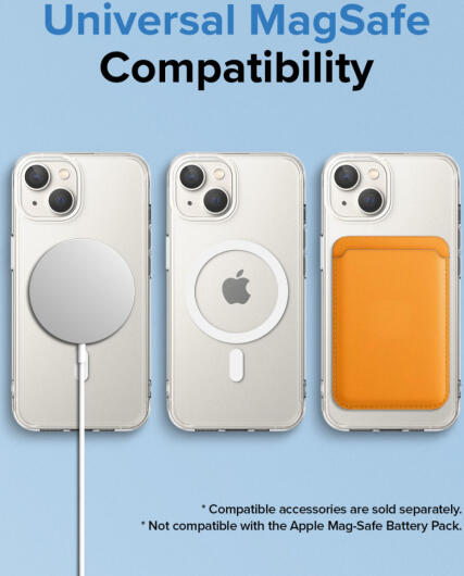 Ringke Fusion Apple iPhone 14 Hoesje MagSafe Matte Transparant afbeelding 6