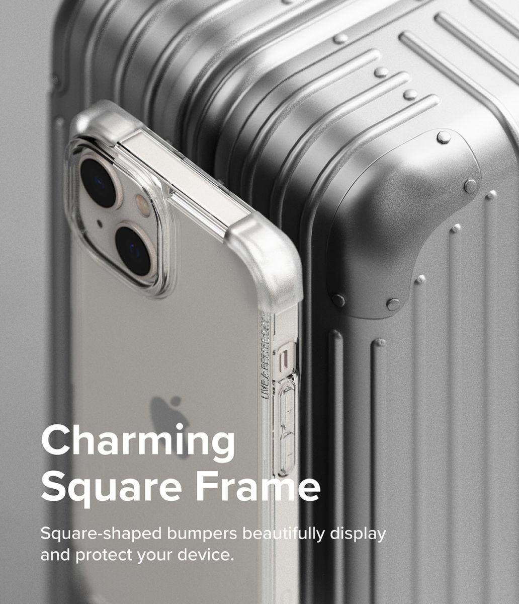 Ringke Fusion Bumper Apple iPhone 14 Hoesje Back Cover Transparant afbeelding 6